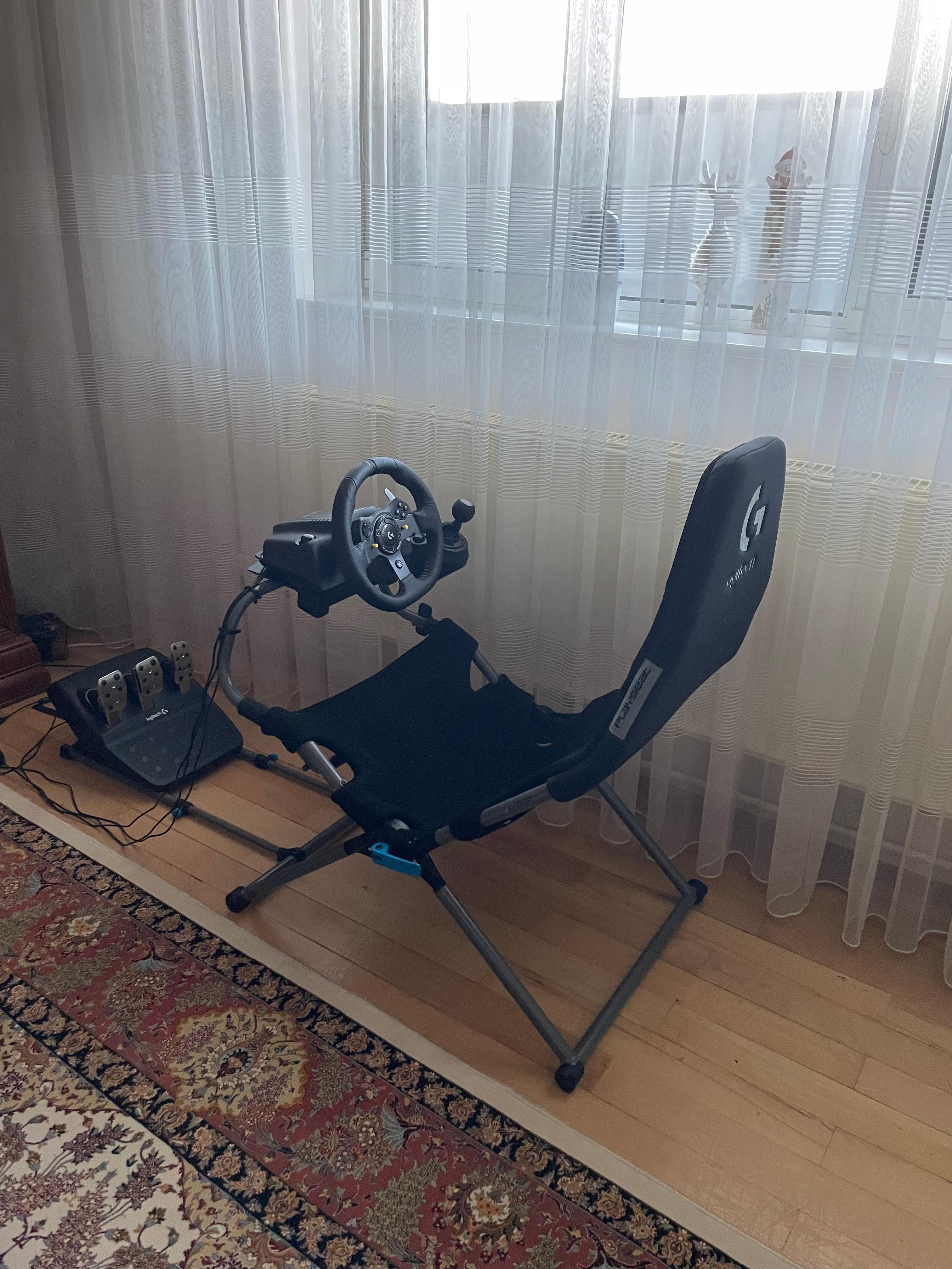 It does the job, the seat feels like a bucket seat, and the actifit helps me cool down in intense races. I’m planning to upgrade to a RS50 and upgrade the cockpit later.