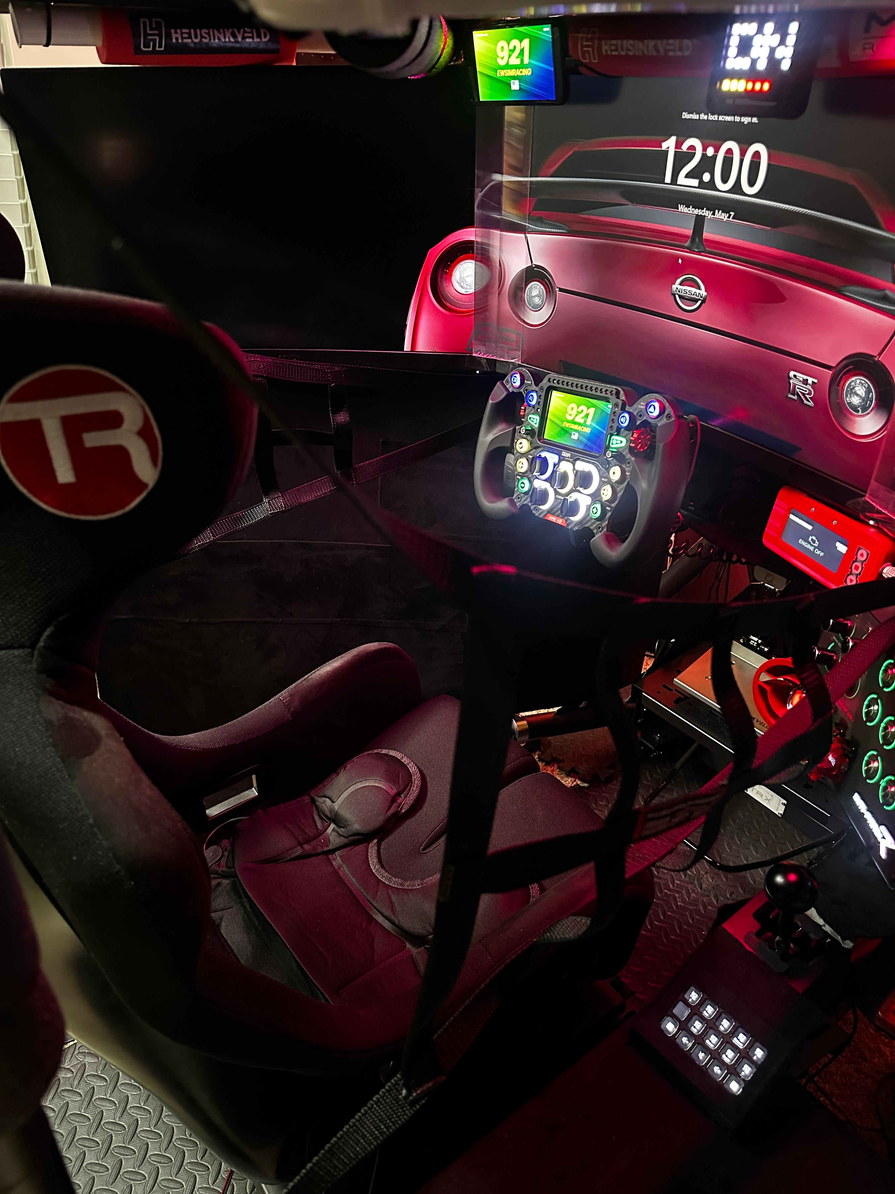 I’ve built my sig for immersion. I want the feeling of actually being in a GT3 race car. I’m always looking to improve upon what I built and I’m extremely happy how it’s turning out.