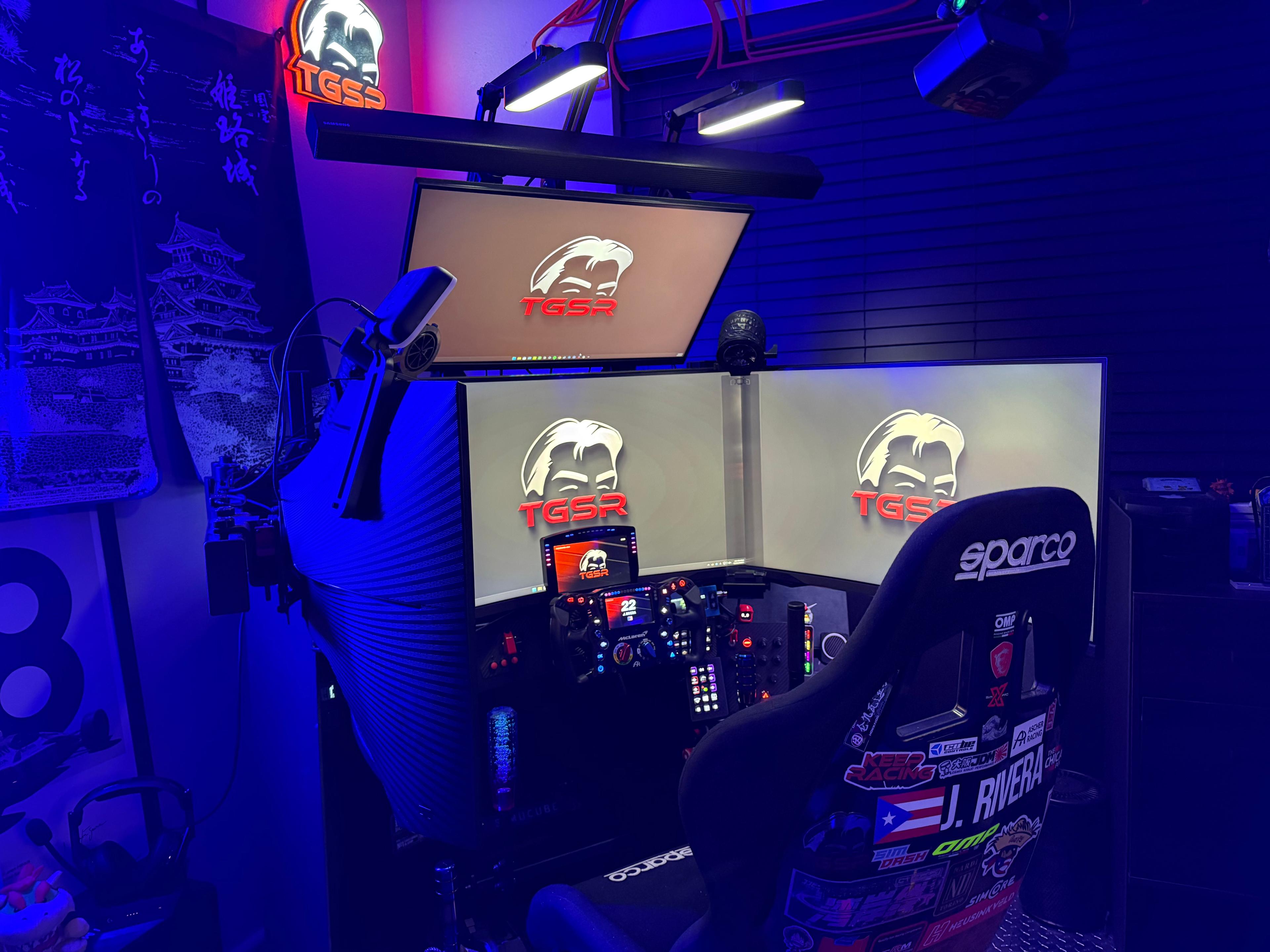 A versatile Eng-Game build for any kind of racing, trucking, farming, streaming or drifting. The Rig has gone through many changes since its inception in 2021. I use my Artura McLaren Ultimate for GT/Formula racing, my OMP WRC Wheel for Rally racing and my precious NARDI wheel directly imported from Japan for drifting.