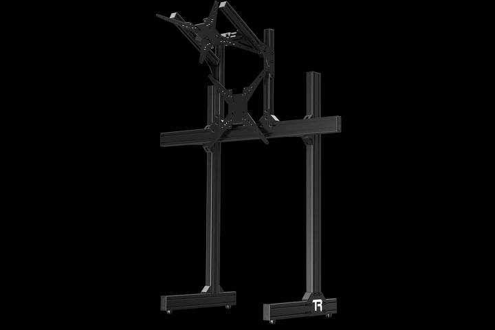 LARGE FREESTANDING DUAL MONITOR STAND - 1200MM / 47.25" WIDE
