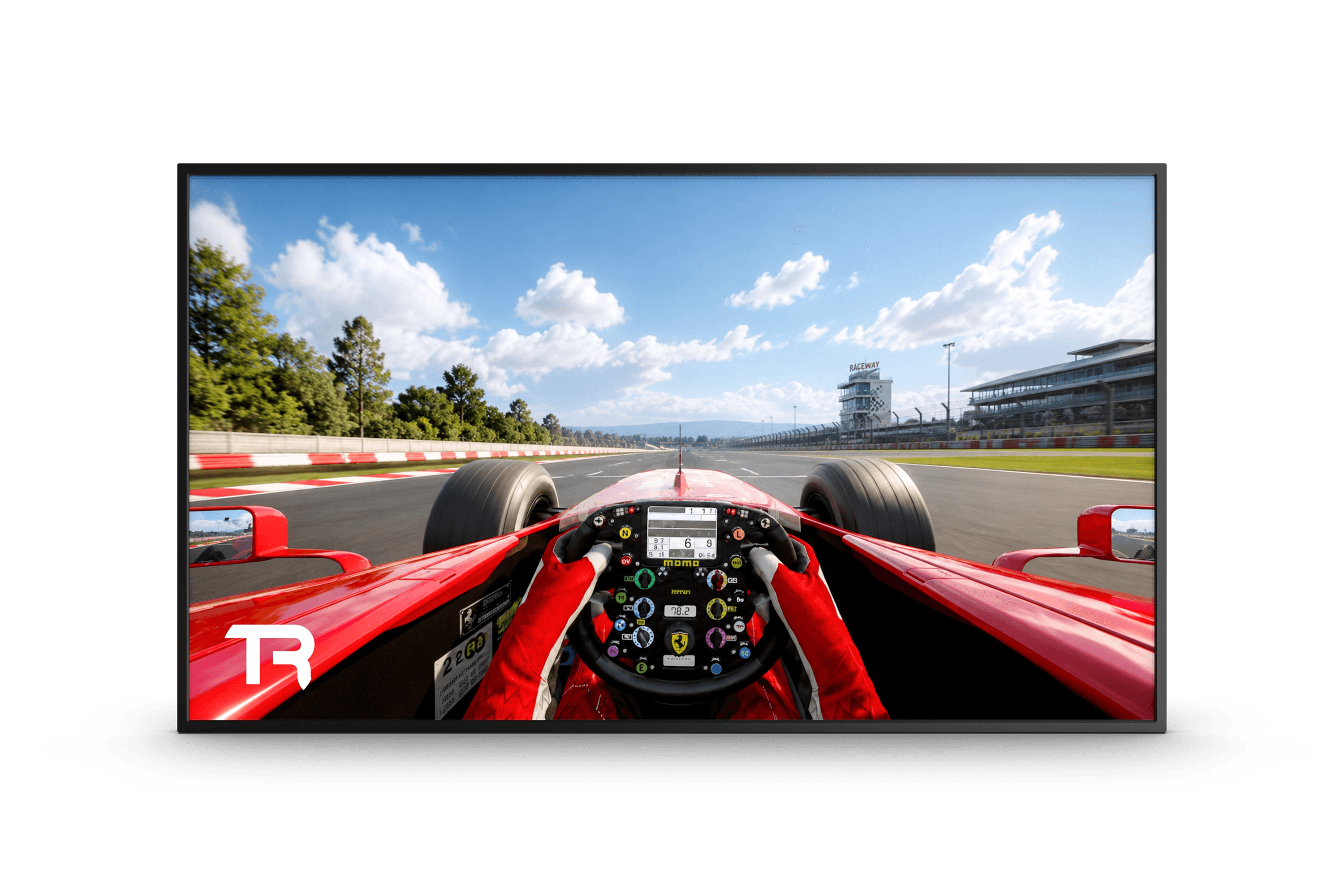 43" 4K UHD 120Hz IPS Gaming Monitor | Sim Racing & Flight Sim Display