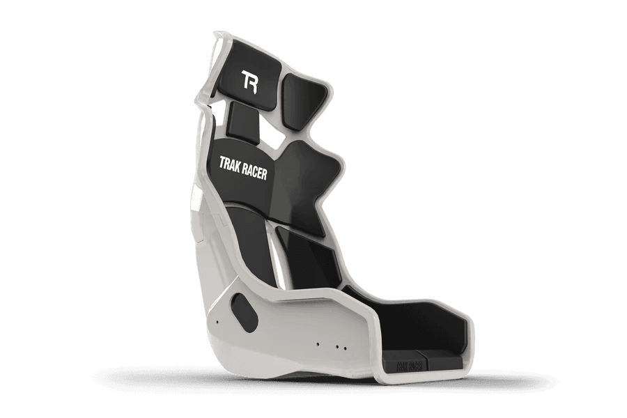 Grey GT Style TR Series Fiberglass Seat