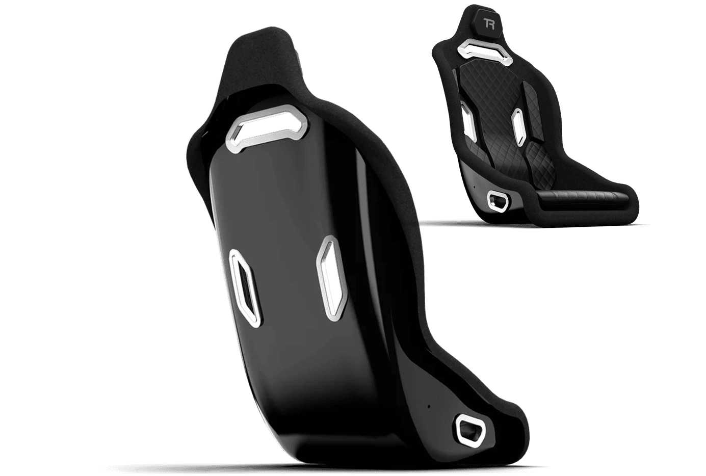 HSX Hybrid Formula Pro Racing Seat - Fiberglass Black I Alpine F1 Engineered Design