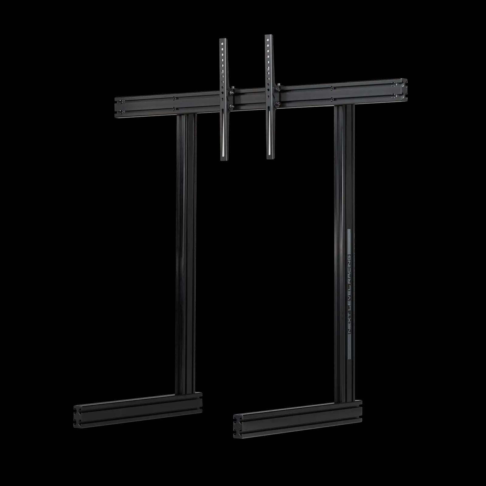 ELITE FREESTANDING SINGLE MONITOR STAND- BLACK EDITION