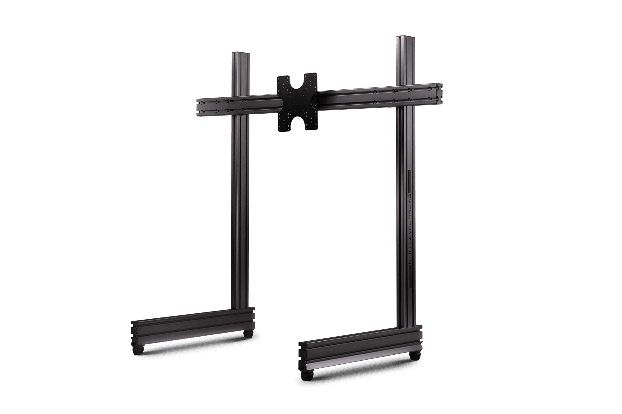 ELITE FREESTANDING SINGLE MONITOR STAND CARBON GREY