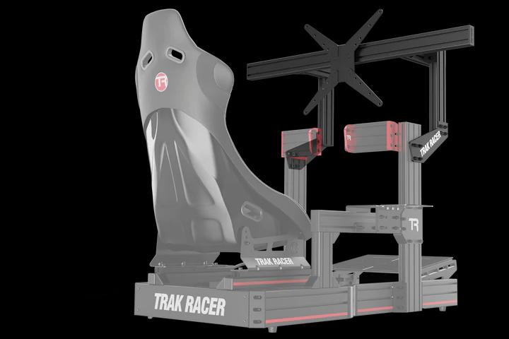 LARGE COCKPIT-MOUNTED SINGLE MONITOR STAND - 1200MM / 47.25" WIDE