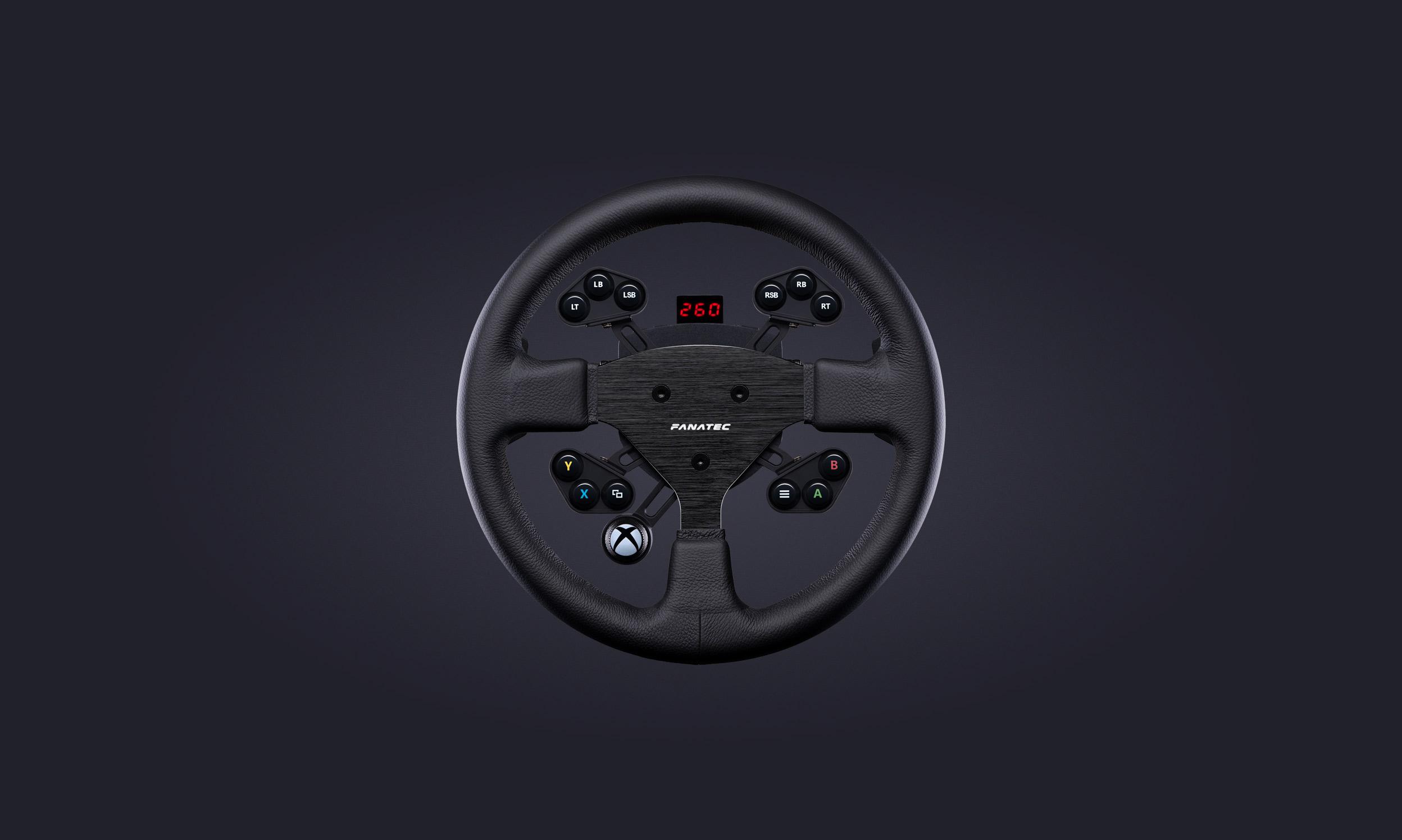 ClubSport Steering Wheel Round 1 V2 for Xbox